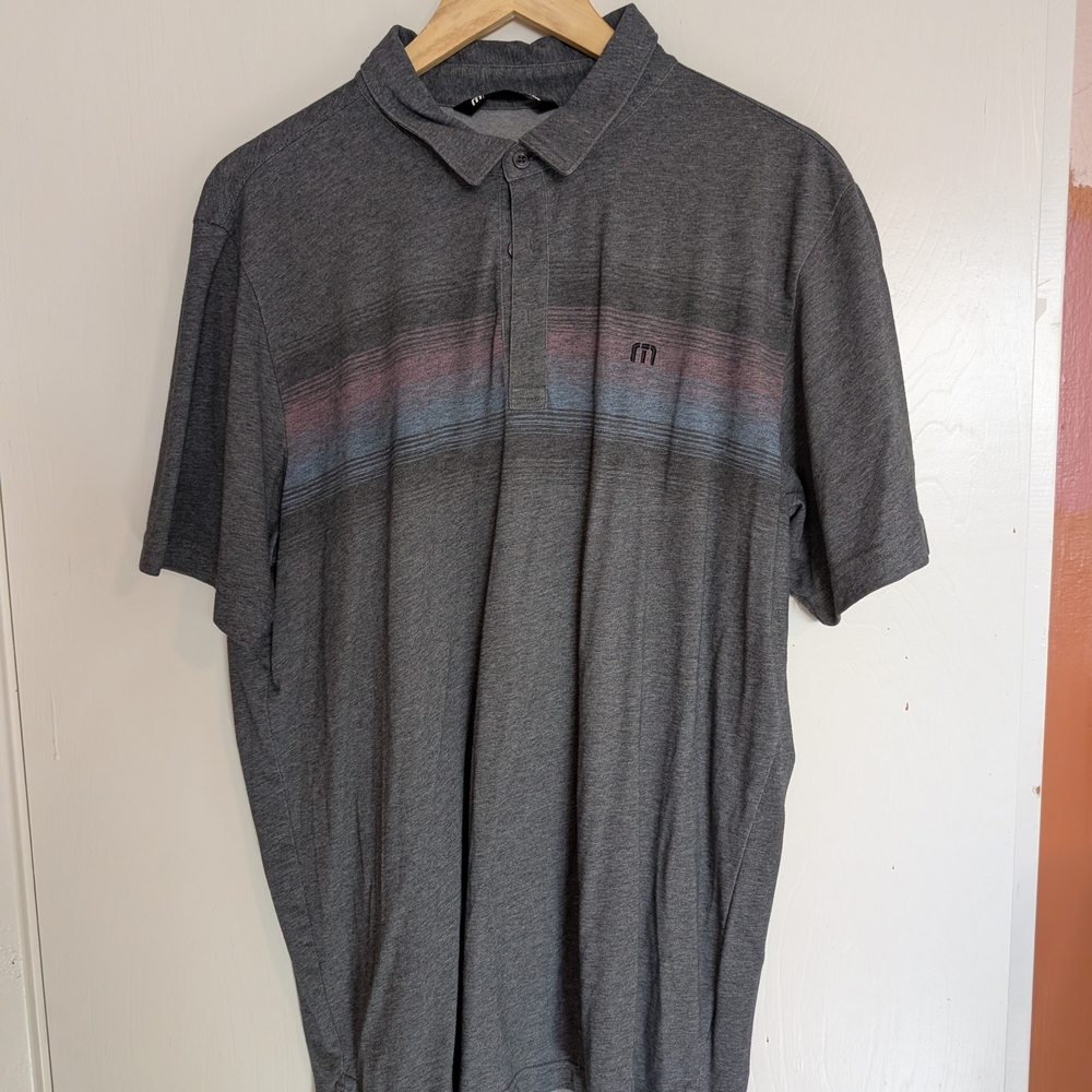 Set Of 2 Men's Gray Polo Shirt